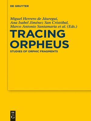 cover image of Tracing Orpheus